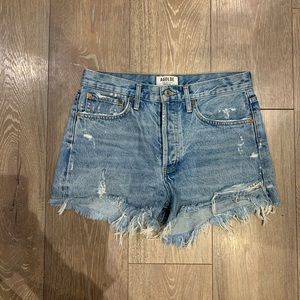 Aritzia Agolde Jean shorts
